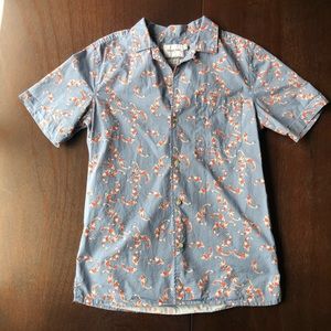 Goodfellow & Co Printed Casual Button Down Coi - S